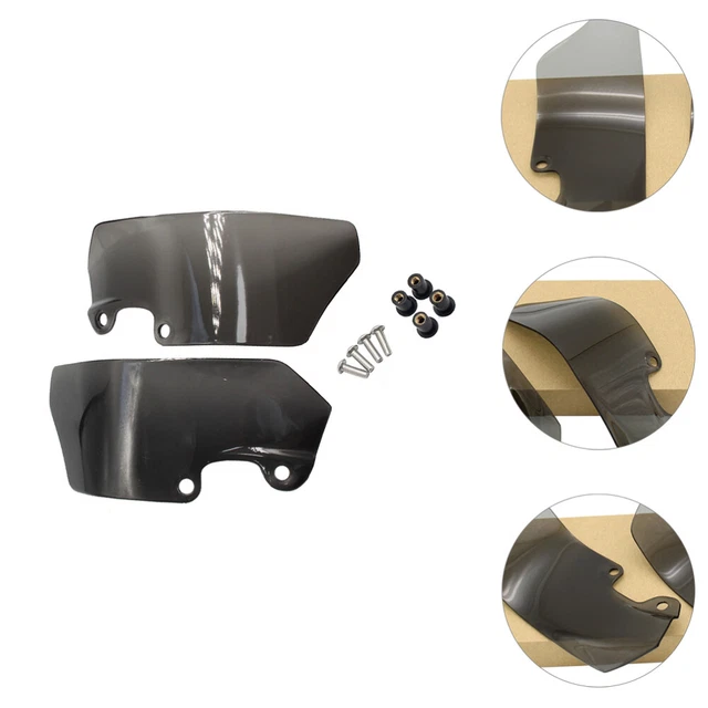1 Set Plastic Windscreen Side Windshield Motorbike Spoiler motorcycle