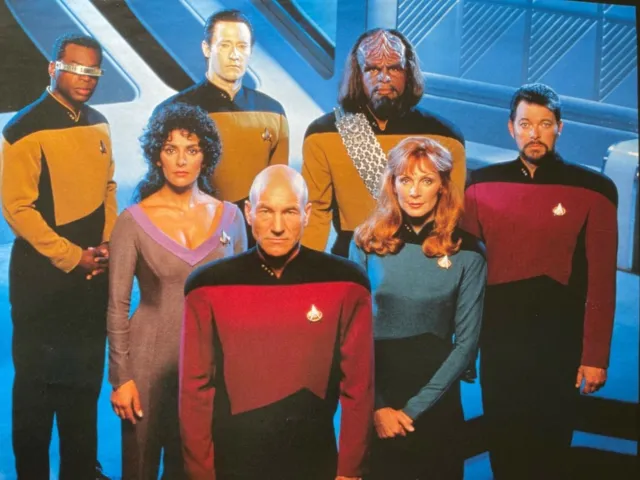 Star Trek, 'Next Generation' Rare Authentic Licensed 1996 Poster 2