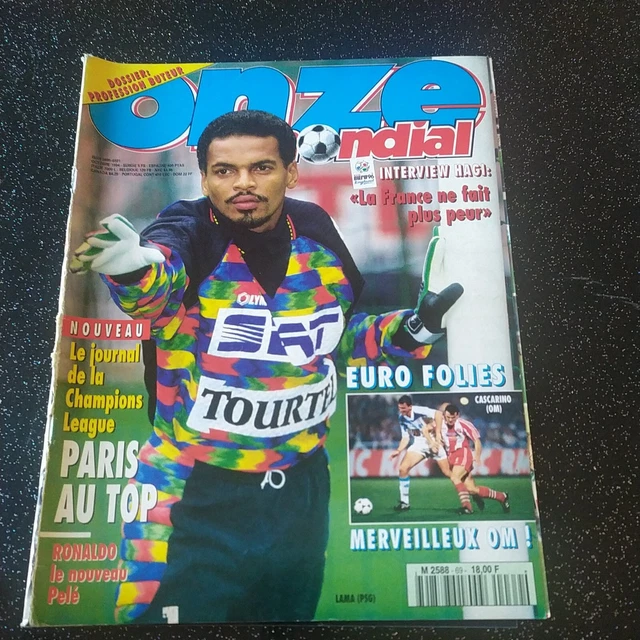 Onze Mondial Nº62 - David GINOLA - PSG / RÉAL - Mars 1994