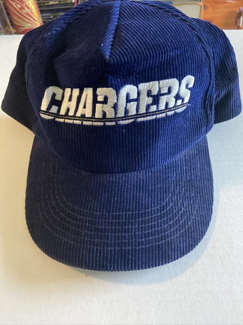Vintage Starline Corduroy Snapback Hat NFL San Diego Chargers Nice Shape Herbert