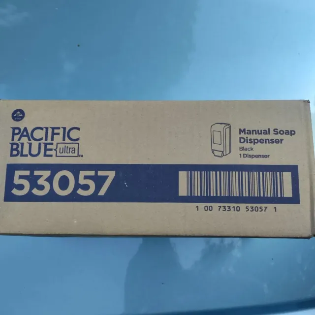 GP Pro Pacific Blue Ultra Manual Dispenser for Foaming Hand Soap 53057 Black
