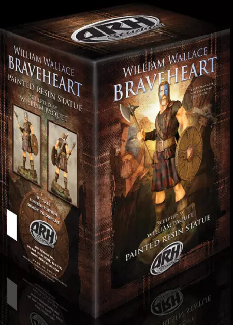 ARH Studios William Wallace As Braveheart Statue Menthe En Originelle Boîte From