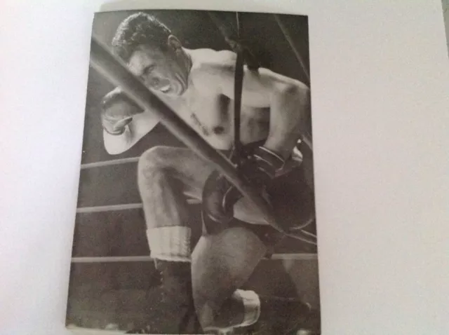 BOXE : Marcel PIGOU    - Photo de presse Originale Format 18x13cm