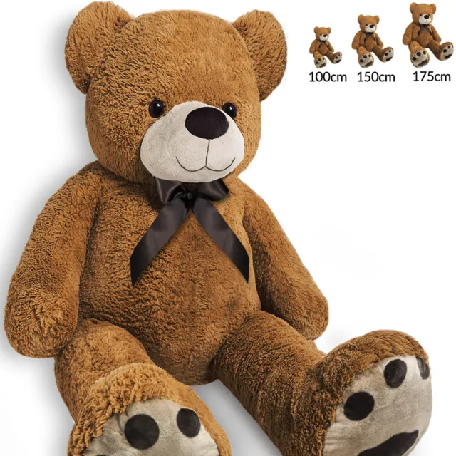 MONZANA® Teddy Teddybär Plüschbär Kuscheltier Stofftier Plüschtier L-XXL