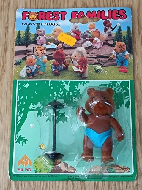 21⚜ Ancienne Peluche L'ours Gabby Cassette Les Petits Malins Bandai 1985 Vintage