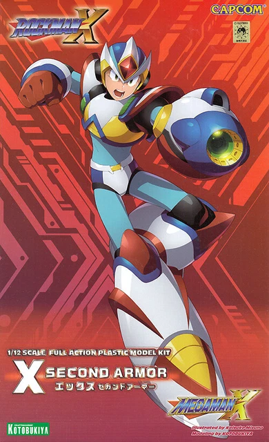 Kotobukiya Rockman Plastic Model Kit X Second Armor Megaman X 1/12 Plastic model