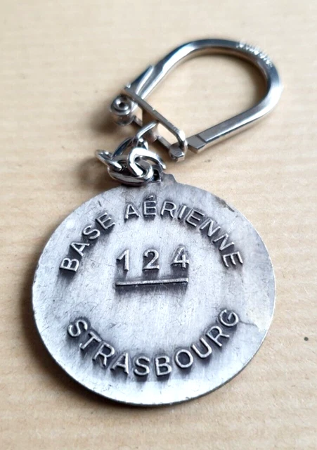 Porte cle keychain Base Aérienne 124 STRASBOURG 2