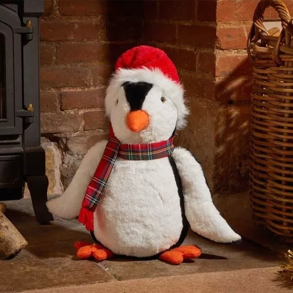 Weihnachten Pinguin Puppe Plüsch Dekoration weicher Stoff Weihnachten Kinderspielzeug Wohnkultur
