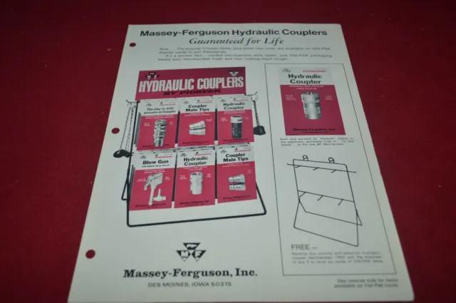 Massey Ferguson Battery Chargers Dealer's Brochure RCOH