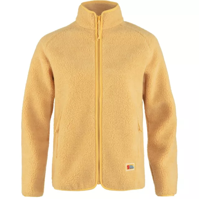 Fjäll Räven Vardag Pile Fleece Jacket Women   warme Fleecejacke für Damen   mais