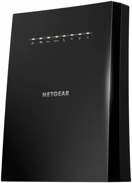 Netgear X6S WLAN-Router Tri-Band (2,4 GHz / 5 GHz / 5 GHz) Gigabit Ethernet Schw