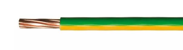 1M - 16mm ELECTRICAL EARTH BONDING CABLE 6491X GREEN YELLOW