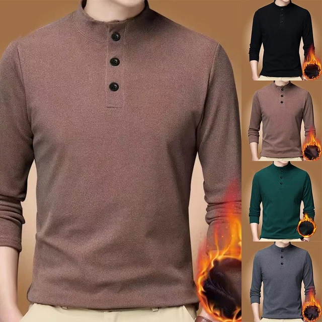 Uomo ' S T-Shirt Top Uomo ' S Autunno e Inverno Maniche Lunghe 1 Pz