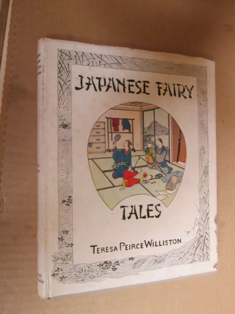 VINTAGE CHILDREN'S BOOK Williston & Ogawa JAPANESE FAIRY TALES 1927 in jacket