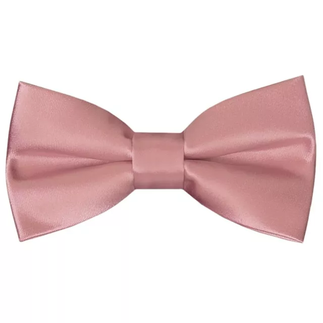 Dusty Pink Boy's Bow Tie Age 18 Months-3 Years Wedding Kid's Page Dusky PreTied