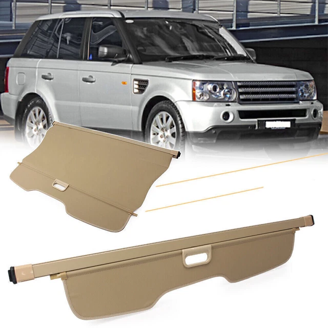 For Range Rover Sport 08-2013 Rear Trunk Cargo Cover Security Shield Beige Shade
