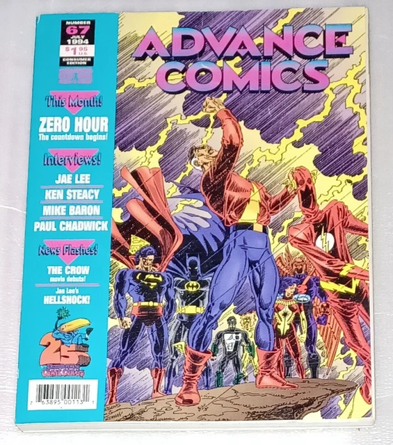 Advance Comics #67 - Vintage July 1994 Capital City Order Book - Bart Sears