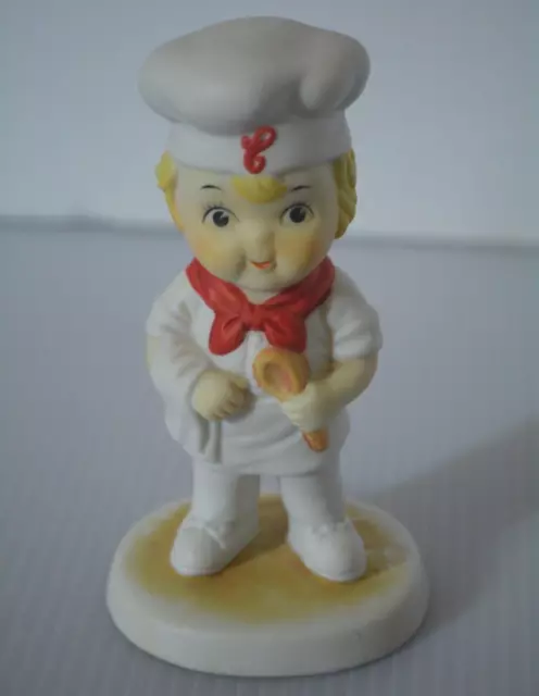 VTG 1993 Campbell's Soup Kids Figurine "Little Chef" Historical Series Ceramic