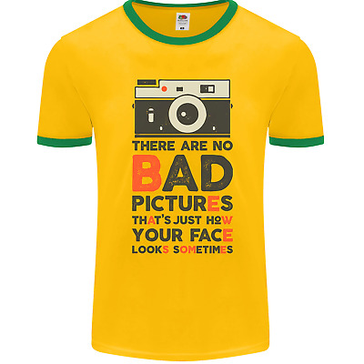 Photography Your Face Funny Photographer Mens Ringer T-Shirt FotL