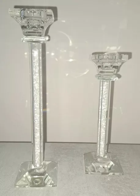 candelieri cristallo Ottaviani nuovi confezione originale