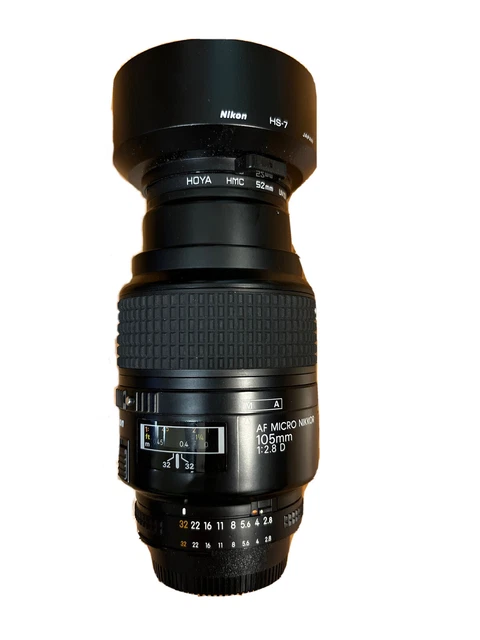 Nikon 105mm f/2.8D AF Micro-Nikkor Lens for Nikon Digital SLR Cameras(skr-2921)