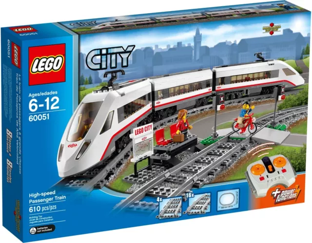 LEGO City 60051 High-speed Passenger Train  BRAND NEW & SEALED