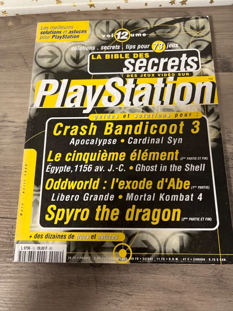 Magazine La Bible Des Secrets PlayStation Volume 4 - Etat Correct