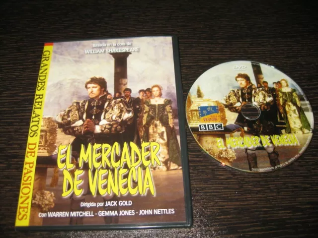 Le Marchand De Venise Dvd Warren Mitchell Gemma Jones John Nettles