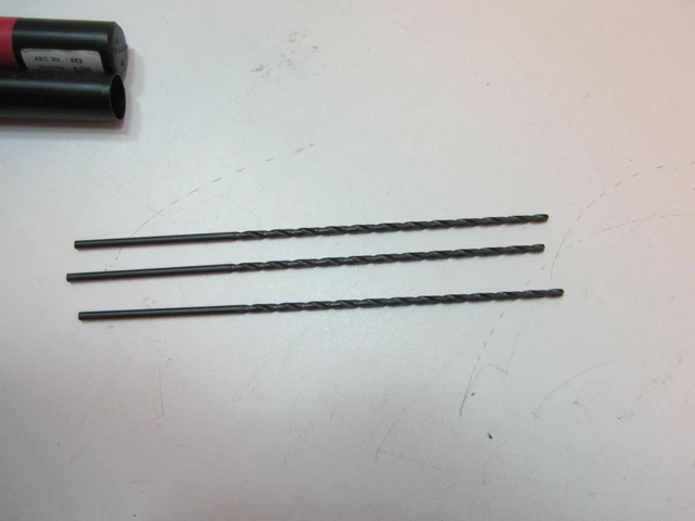 Guhring 0.3161 x 2-15/16 x 4-19/32 OAL TiN HSS O Jobber Length Drill Bit - Qty 3