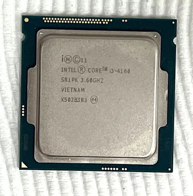 Intel Core i3-4160 3.60GHz Dual-Core CPU Computer Processor LGA1150 Socket SR1PK