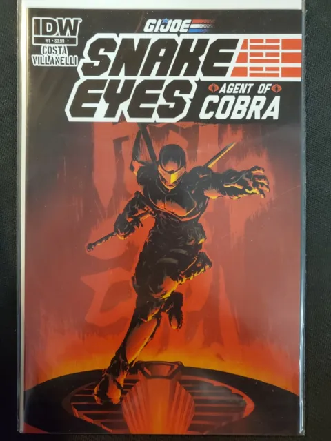 G.I. Joe Snake Eyes Agent of Cobra #1 IDW VF/NM Comics Book
