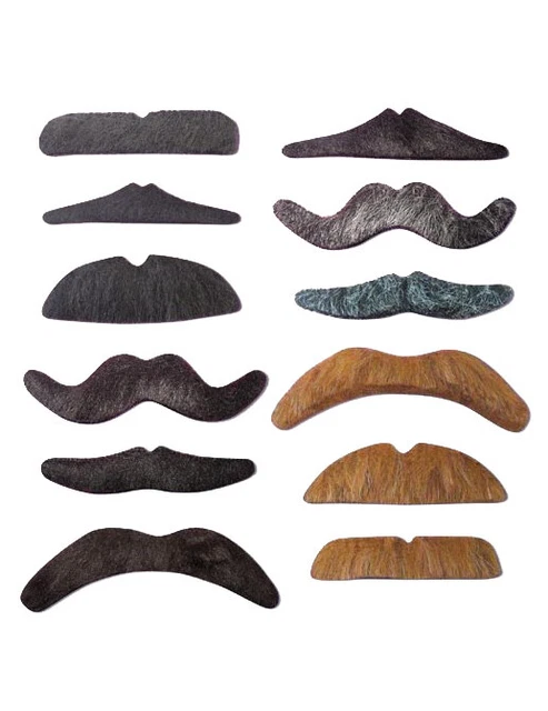 Lot 12 moustaches - Cod.70181