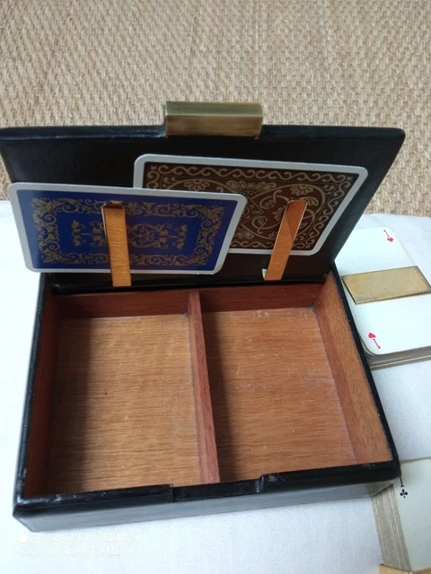 Jeu De Société Chasse Pistache Grimaud 1991 - Coffret Bois Avec Cartes Complet, Occasion Comme Neuf