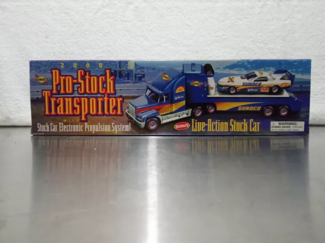 2000 Sunoco PRO STOCK TRANSPORTER W/Action STOCK CAR Truck Series