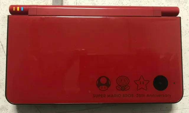 Console Nintendo DSi XL Rouge Edition Super Mario Bros 25th Anniversary