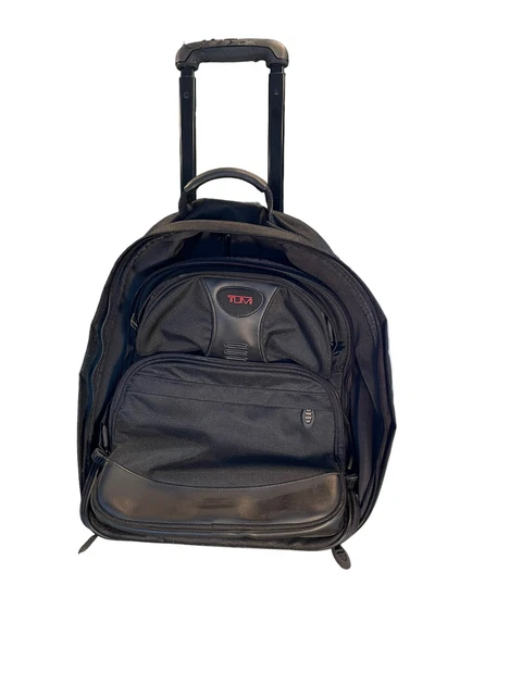 Tumi backpack with wheels telescoping handle carry on with wheels