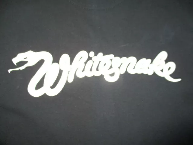 WHITESNAKE Logo Concert Tour (LG) T-Shirt DAVID COVERDALE