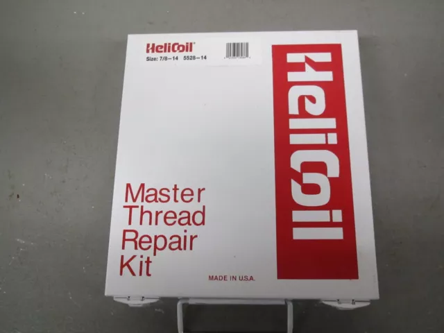 HeliCoil 5528-14 Size 7/8-14 Master Thread Repair Kit.  New.