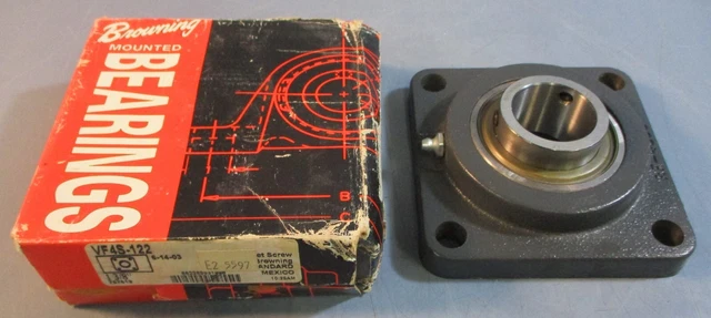 HCFS212-39 High Quality 2-7/16" Eccentric 4-Bolt Flange Bearing