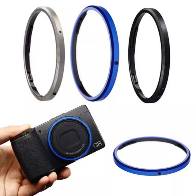 Camera Lens Decoration Protect Ring Cap for Ricoh GR III GR II GR2 GR3 Camera