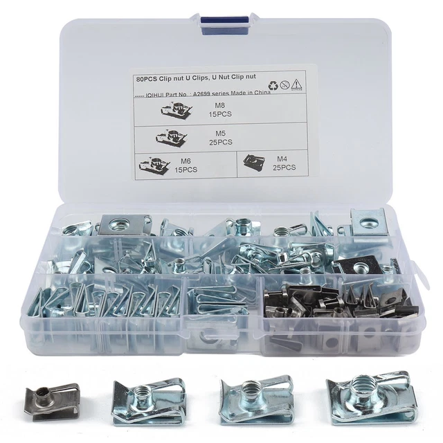 Attaches Auto-Tapping Vis Bride Vitesse captive M4 M5 M6 M8 Clips Spire B Noix