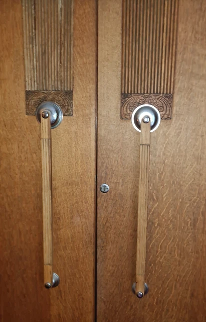 Antique Art Deco Wardrobe. 2