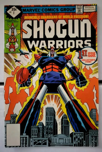 SHOGUN WARRIORS #1 VF (Marvel Comics, Feb 1979) 1st team appearance  (2)