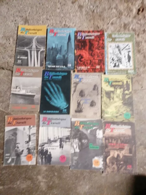 12 Nos Bibliothèque De Travail 1962