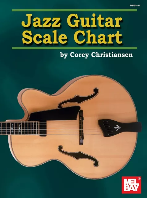 jazz-guitar-scale-chart-by-mel-bay-pub-new-actual-low-price-4-99
