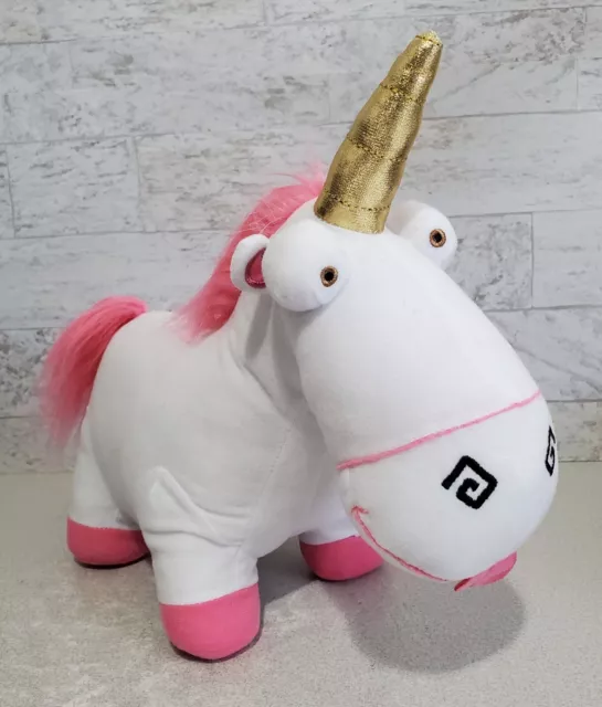 Despicable Me Fluffy Unicorn  Minion Made 11"  Universal Studios Plush
