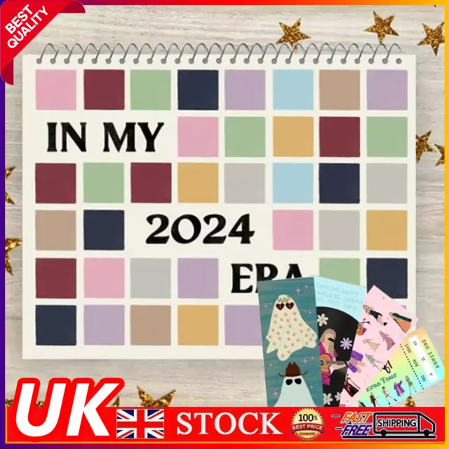 2024 CALENDAR TAYLOR Swift The Eras Tour Calendar For Taylor Swift Fan