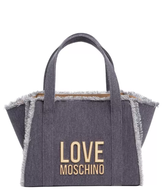 Love Moschino sac à main femme JC4316PP0IKQ0765 coton intérieur doublure Denim S