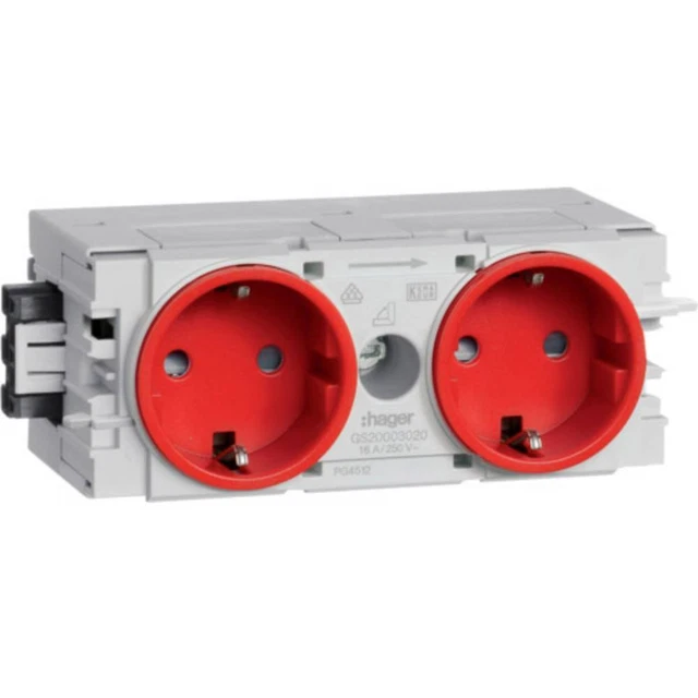 Hager GS20003020 Canalina portacavi a muro Modulo plug-in (L x A x P) 120 x 50