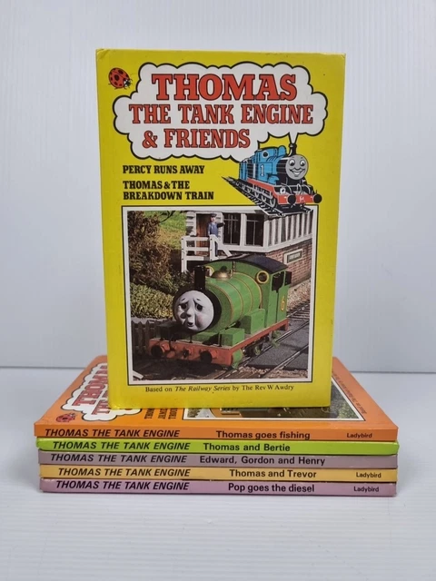 THOMAS THE TANK Engine and Friends Vintage Ladybird books Bundle ...